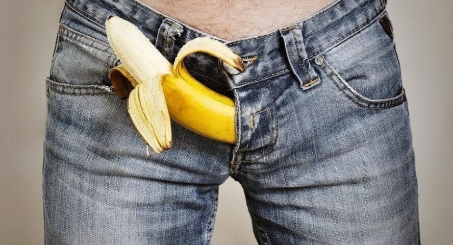 Moderne Methoden helfen einem Mann, seinen Penis zu vergrößern.