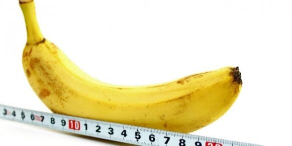 Messen Sie eine penisförmige Banane und Möglichkeiten, sie zu erhöhen